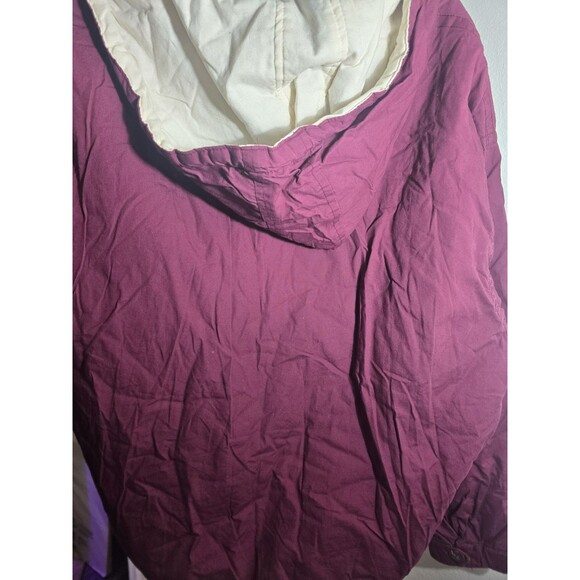 Vintage GAP Men’s Anorak Pullover Jacket L  Cotton Cream Lined... - Picture 3 of 11